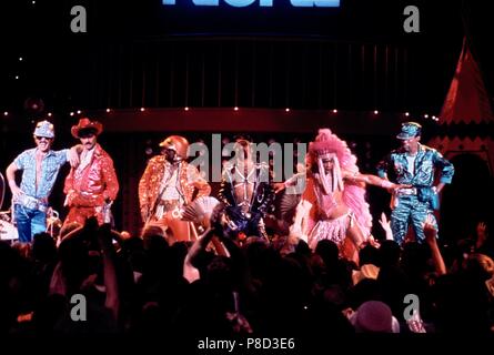 Kann die Musik (1982) Village People, Datum: 1980 nicht stoppen Stockfoto