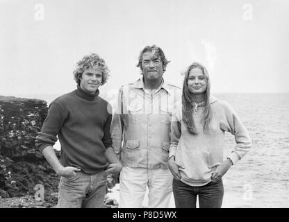 Die Taube (1974) Deborah Raffin, Joseph Bottoms, Gregory Peck (wer den Film), Datum: 1974 Stockfoto