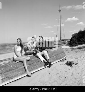 Die Taube (1974) Deborah Raffin, Joseph Bottoms, Gregory Peck (wer den Film), Datum: 1974 Stockfoto