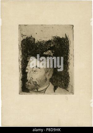 Portrait der Dichter Stéphane Mallarmé (1842-1898). Museum: private Sammlung. Stockfoto