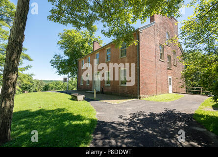 Mount Washington Taverne auf der Nationalstraße in Pennsylvania Stockfoto