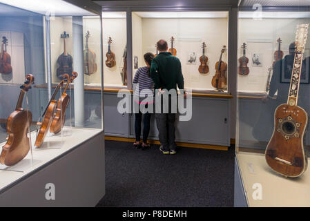 Yale University Sammlung von Musikinstrumenten New Haven CT Stockfoto