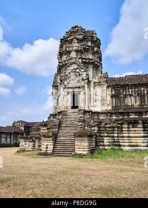 Architektur in Angkor Wat, Siem Reap, Kambodscha Stockfoto