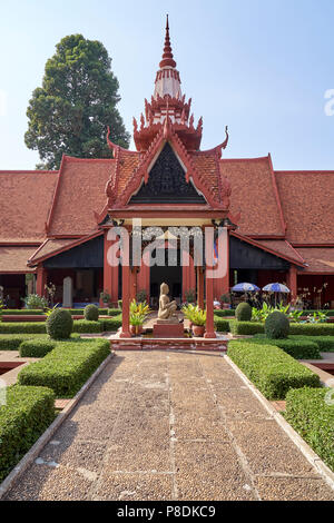 Nationalmuseum Phnom Penh, Kambodscha Stockfoto