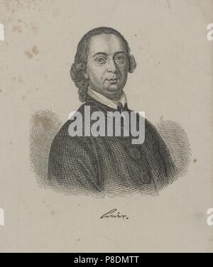 Portrait von Johann Gottfried von Herder (1744-1803). Museum: Staatsbibliothek zu Berlin. Stockfoto