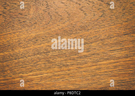Close up rustikalen Holztisch mit Korn Textur im Vintage Style. Oberfläche von altem Holz Planke in Makro-Konzept mit leere Vorlage und Kopie Platz für Abst Stockfoto