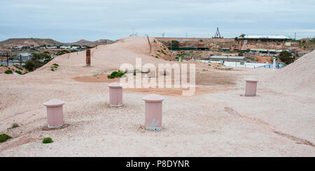 Coober Pedy, SA, Australien Stockfoto