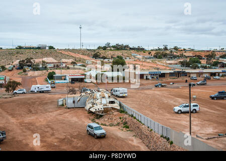 Coober Pedy, SA, Australien Stockfoto