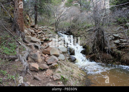 Hankins Pass Trail Wanderung Stockfoto