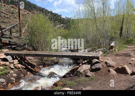 Hankins Pass Trail Wanderung Stockfoto