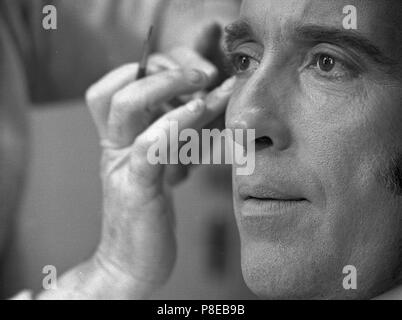 Ich Monster (1971) Christopher Lee, gebildet von Make-up Artist Harry Frampton, Datum: 1971 Stockfoto