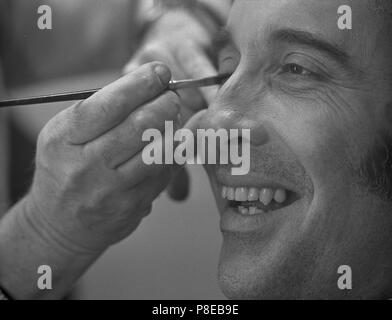 Ich Monster (1971) Christopher Lee, gebildet von Make-up Artist Harry Frampton, Datum: 1971 Stockfoto