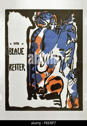 Der Blaue Reiter (Der Blaue Reiter). Museum: private Sammlung. Stockfoto