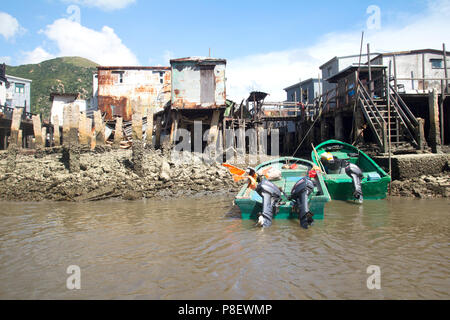 Villa Lage auf der Insel Lantau Hongkong Stockfoto