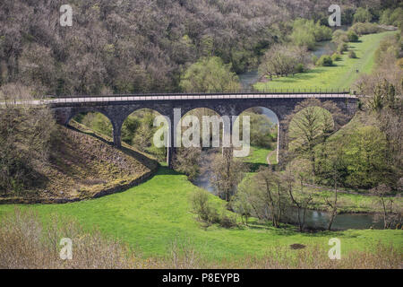 Monsal Kopf, Derbyshire Peak District Stockfoto