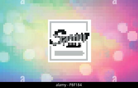 Vektor illustration Frühling Verkauf. Verschwommene Farbe Hintergrund. Bokeh, Defokussierung, leuchten. Rabatte Vorlagen für Plakate, Banner, Flyer, Präsentationen und Berichte. Minimales Design. EPS 10. Stock Vektor