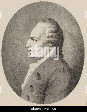 Portrait von Johann Christian Bach (1735-1782). Museum: private Sammlung. Stockfoto