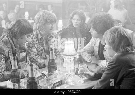Stardust (1974) David Essex, Keith Moon, Peter Duncan, Dave Edmunds, Datum: 1974 Stockfoto