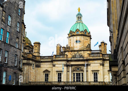 Edinburgh, Großbritannien, 13. Januar 2018: Das Gebäude als Hauptsitz für Lloyds Bank in Edinburgh in Schottland, Vereinigtes Königreich. Stockfoto