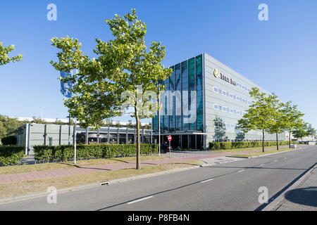 Ulip Inn Amsterdam Flughafen. Tulip Inn ist ein 3 Sterne Hotel der Marke der französischen Groupe du Louvre. Stockfoto