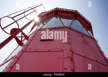 Phare des Baleines Leuchtturm, Ile de Re Stockfoto