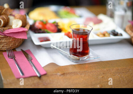 Türkisches Frühstück Stockfoto