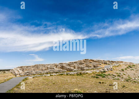 Gran Quivira, Reste einer Tompiro Indian Pueblo Village, New Mexico, USA Stockfoto