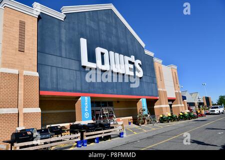 Lowe's Home Improvement Store Exterieur, MD, USA Stockfoto