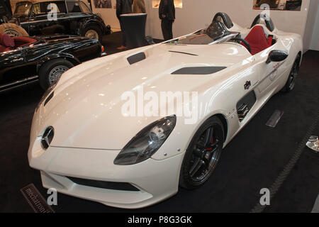 SLR McLaren Stirling Moss Mercedes-Benz, Mercedes-AMG, 2009, Modell Serie Z 199, V8-Motor, 650 PS, Stockfoto