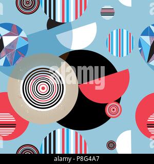 Nahtlose geometrische Muster Stock Vektor