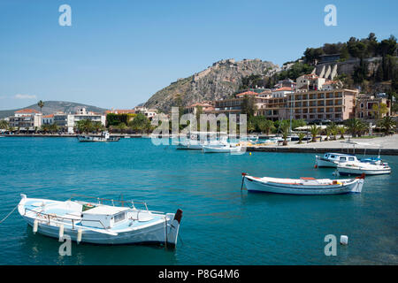 Nafplio, Argolis, Peloponnes, Griechenland, Nauplia, Nauplion, Nafplio Stockfoto