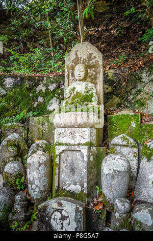 Friedhof im Chion-in Tempel Garten, Kyoto, Japan Stockfoto
