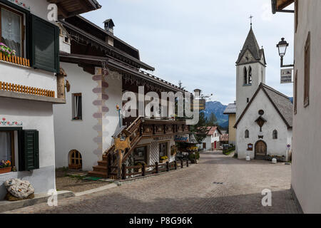 Sottoguda, einem malerischen Dorf im Herzen der Dolomiten in der Provinz Belluno, Italien Stockfoto