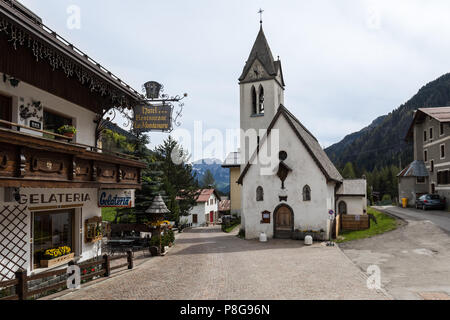 Sottoguda, einem malerischen Dorf im Herzen der Dolomiten in der Provinz Belluno, Italien Stockfoto