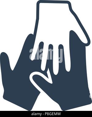 Teamwork Einheit Symbol Stock Vektor