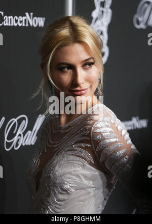 Modell Hailey Baldwin besucht 2014 Engel Kugel an Cipriani Wall Street am 20. Oktober 2014 in New York City. Stockfoto