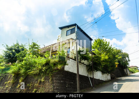 Haus in Yugawara im japanischen Stil in der Nähe von Hakone, Japan Stockfoto