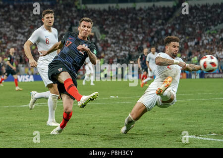 Luzhniki Stadion, Moskau, Russland. 11. Juli 2018. FIFA WM Fußball, Halbfinale, Kroatien gegen England; Quelle: Aktion plus Sport/Alamy leben Nachrichten Stockfoto