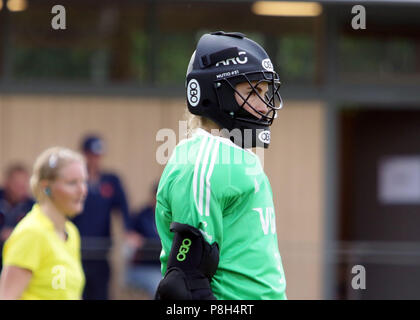 Grünwald bei München, Deutschland. 11. Juli 2018. Maria MUTIO (Argentinien),. womans Hockey, echten vier Nationen Cup 2018. Die Deutschen vs Argentinien, Freizeitpark, Grünwald bei München. Die Teams von Neuseeland, die Niederlande, Argentinien und Deutschland teil in diesem prepareation Wettbewerb für die Weltmeisterschaft. Quelle: Wolfgang Fehrmann/ZUMA Draht/Alamy leben Nachrichten Stockfoto