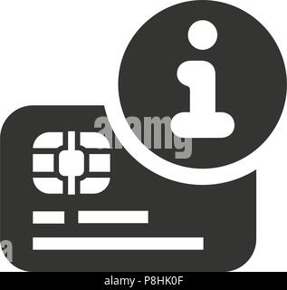 Payment Card Anweisung Symbol Stock Vektor