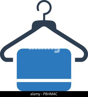 Handtuch Symbol Stock Vektor