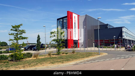 Silverstone UTC ChampionsClub, F1 Erfahrungen Technology Center, Silverstone Circuit, Silverstone, Towcester, Northamptonshire, UK, NN12 8TL Stockfoto