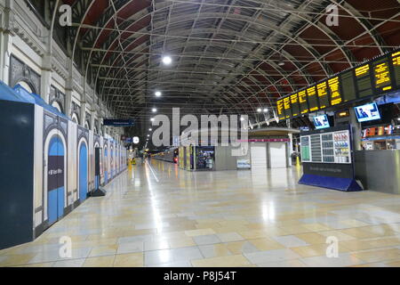 Bahnhof Paddington, London, England, Großbritannien 2018. Stockfoto