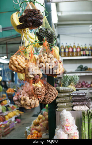 Mercado de Lima, Surquillo Surquillo Markt Stockfoto