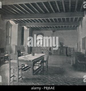 'Palazzo Davanzati, Main Zimmer auf dem dritten Stock", 1928. Artist: Unbekannt. Stockfoto