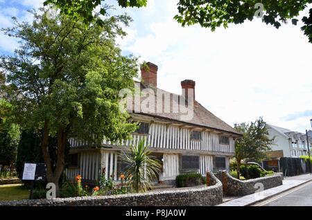 Die Tudor House margate Kent uk Außen Stockfoto