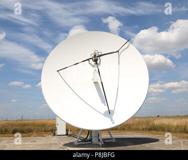 Radar Antenne in Chilton Informationsstelle Hampshire Stockfoto