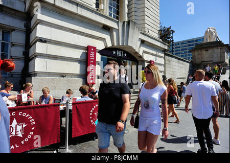 Pret a Manger, Southbank, London, England, Großbritannien Stockfoto