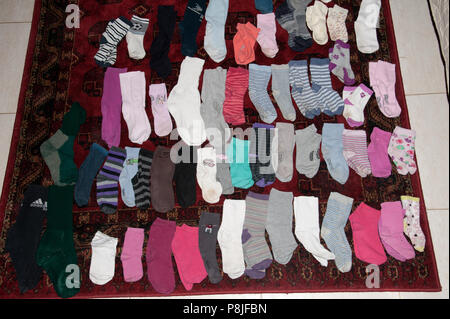 Socken Stockfoto