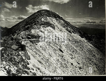 . 528 Standpunkt Cima di Kuppel, Cima di Kuppel und. Cima d'Asta. (Fortsetzung zu WK1 ALB018 04725 a) (BildID) 15428628 Stockfoto